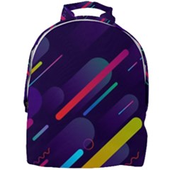 Colorful-abstract-background Mini Full Print Backpack by Salman4z