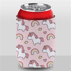 Cute-unicorn-rainbow-seamless-pattern-background Can Holder by Salman4z