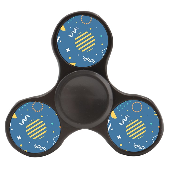 Flat-design-geometric-shapes-background Finger Spinner