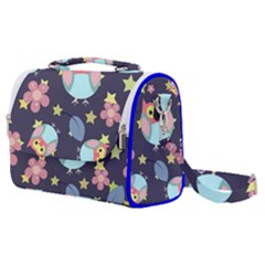 Owl-stars-pattern-background Satchel Shoulder Bag by Salman4z