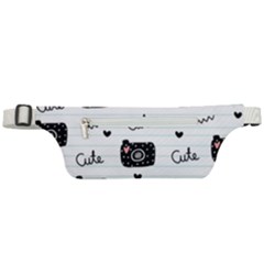 Cute Cameras Doodles Hand Drawn Active Waist Bag by pakminggu