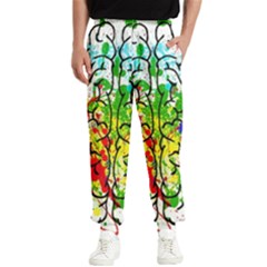 Brain Mind Psychology Idea Hearts Men s Elastic Waist Pants by pakminggu