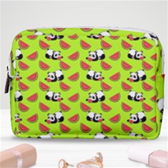 Watermelon Panda Background Wallpaper Make Up Pouch (medium) by pakminggu