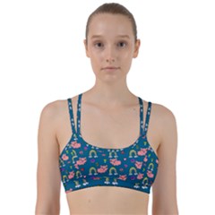 Texture Seamless Sample Digital Scrapbooking Line Them Up Sports Bra by pakminggu