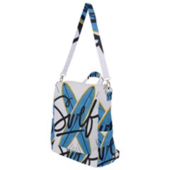 Wave Surfing Surfboard Surfing Crossbody Backpack by pakminggu