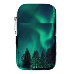 Aurora Northern Lights Phenomenon Atmosphere Sky Waist Pouch (small) by pakminggu