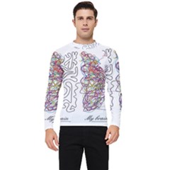 Neurodivergent Creative Smart Brain Men s Long Sleeve Rash Guard by pakminggu