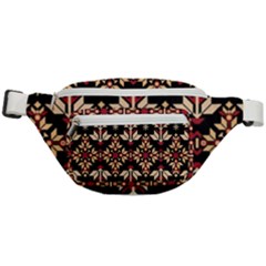 Vector Illustration Of Ukrainian Folk Seamless Pattern Ethnic Ornament Border Element Traditional Fanny Pack by pakminggu