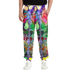 Brain Head Mind Man Silhouette Men s Elastic Waist Pants by pakminggu