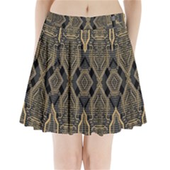 Brain Technology Data Digital Pleated Mini Skirt by pakminggu