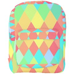 Low Poly Triangles Full Print Backpack by danenraven