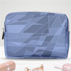 Lines Shapes Pattern Web Creative Make Up Pouch (medium) by danenraven