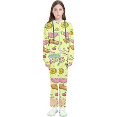 Cute Sketch Child Graphic Funny Kids  Tracksuit by danenraven