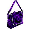 Purple Pattern Background Structure Box Up Messenger Bag View2