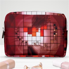 Pattern Structure Light Patterns Make Up Pouch (medium) by danenraven