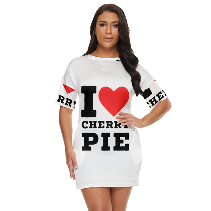 I love cherry pie Just Threw It On Dress