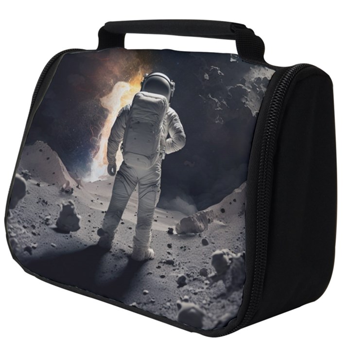 Astronaut Space Walk Full Print Travel Pouch (Big)