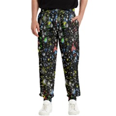 Illustration Universe Star Planet Men s Elastic Waist Pants by danenraven