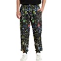 Illustration Universe Star Planet Men s Elastic Waist Pants View1