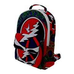 Grateful Dead Pattern Flap Pocket Backpack (large) by Mog4mog4