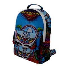 Grateful Dead Wallpapers Flap Pocket Backpack (large) by Mog4mog4