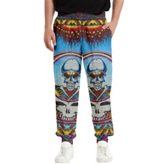 Grateful Dead Wallpapers Men s Elastic Waist Pants by Mog4mog4