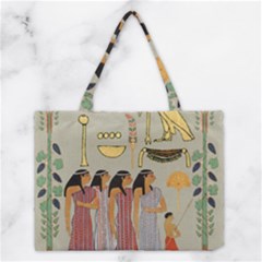 Egyptian Paper Women Child Owl Medium Tote Bag by Mog4mog4