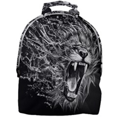 Lion Furious Abstract Desing Furious Mini Full Print Backpack by Mog4mog4