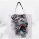 Lion King Head Grocery Tote Bag View2