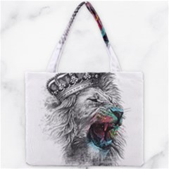 Lion King Head Mini Tote Bag by Mog4mog4