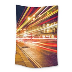 Telephone Booth Red London England Small Tapestry by Mog4mog4