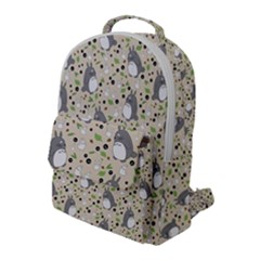 Pattern My Neighbor Totoro Flap Pocket Backpack (large) by Mog4mog4