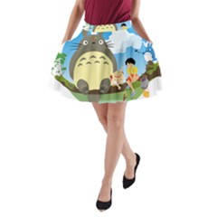 My Neighbor Totoro Totoro A-line Pocket Skirt by Mog4mog4