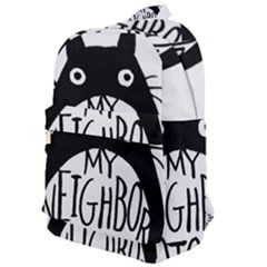 My Neighbor Totoro Black And White Classic Backpack by Mog4mog4