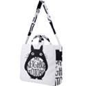 My Neighbor Totoro Black And White Square Shoulder Tote Bag View1