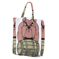 Art Dog Clip Art Giant Grocery Tote by Mog4mog4