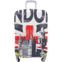 Big Ben City Of London Luggage Cover (large) by Mog4mog4