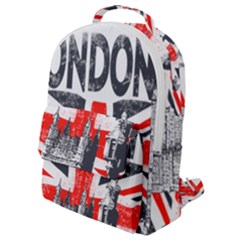 Big Ben City Of London Flap Pocket Backpack (small) by Mog4mog4