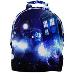 Tardis Background Space Mini Full Print Backpack by Mog4mog4