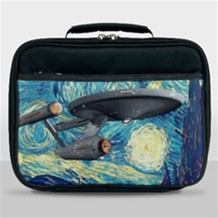 Star Starship The Starry Night Van Gogh Lunch Bag by Mog4mog4