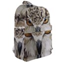 Vector Hand Painted Owl Classic Backpack View2