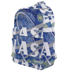 Vincent Van Gogh Starry Night Art Painting Planet Galaxy Classic Backpack by Mog4mog4