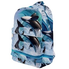 Orca Wave Water Underwater Classic Backpack by Mog4mog4