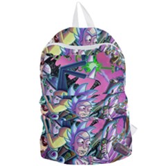 Cartoon Parody Time Travel Ultra Pattern Foldable Lightweight Backpack by Mog4mog4