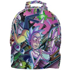 Cartoon Parody Time Travel Ultra Pattern Mini Full Print Backpack by Mog4mog4