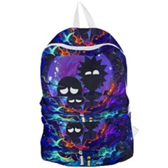 Cartoon Parody In Outer Space Foldable Lightweight Backpack by Mog4mog4