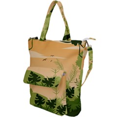 Forest Images Vector Shoulder Tote Bag by Mog4mog4