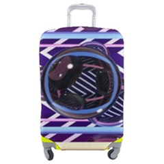 Abstract Sphere Room 3d Design Shape Circle Luggage Cover (medium) by Mog4mog4