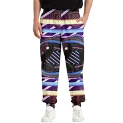 Abstract Sphere Room 3d Design Shape Circle Men s Elastic Waist Pants by Mog4mog4