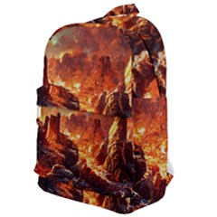 Nature Wallpaper Vulcanic Landscape Classic Backpack by Mog4mog4